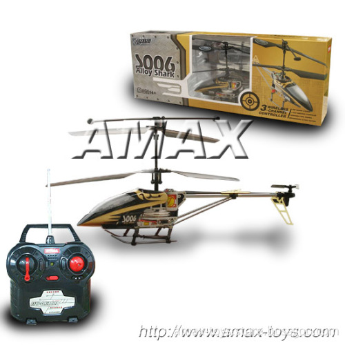 Rh-S006 3ch Indoor Helicopter With Aluminum Fuselage